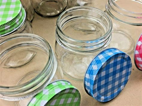 screw top jam jars